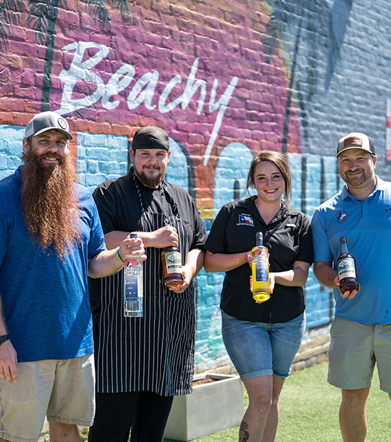 Texas Tail Distillery Menu